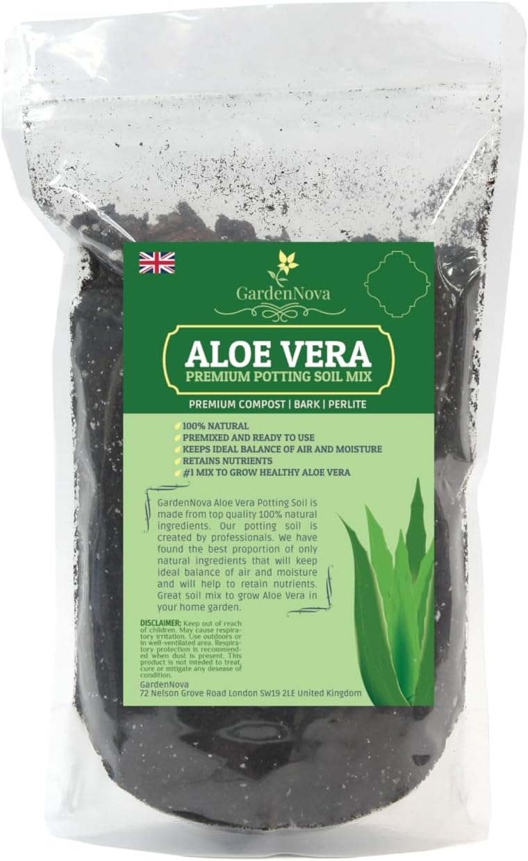 Premium Aloe Vera Potting Soil Mix
