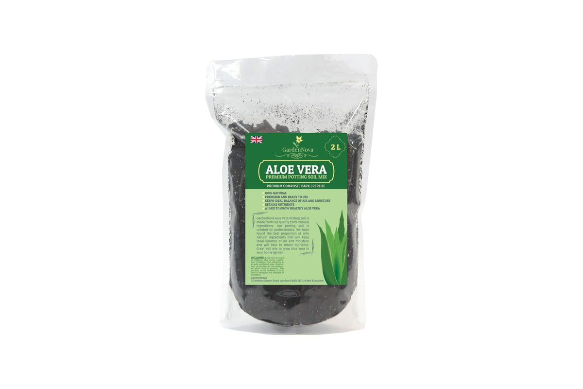 GARDENNOVA Premium Aloe Vera Potting Soil Mix - (3 LITERS Bag)