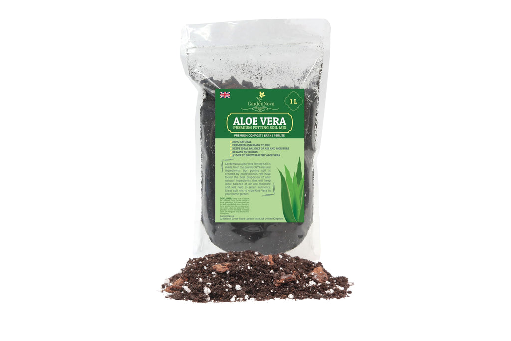 GARDENNOVA Premium Aloe Vera Potting Soil Mix
